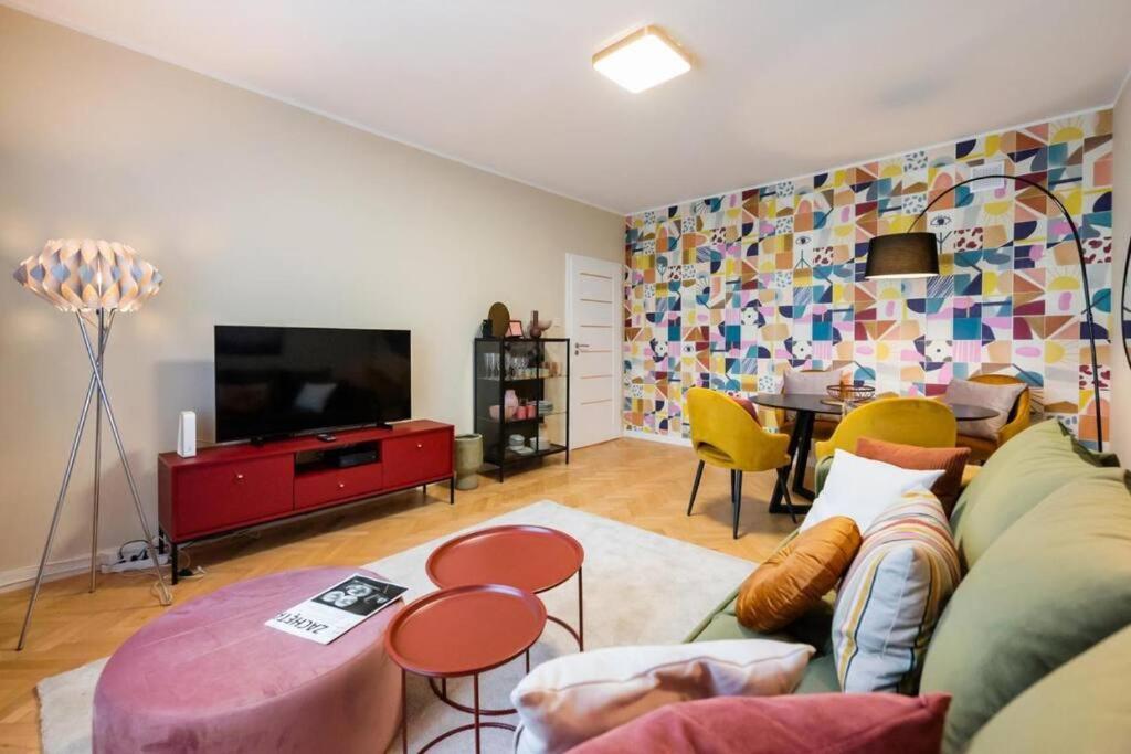 Eclectic City Apartment Near Old Town Varsó Kültér fotó